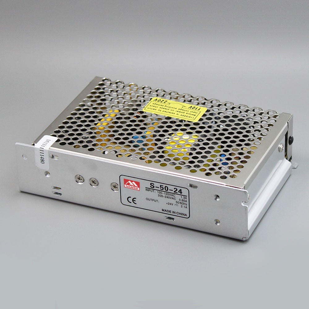 S-50W Single Output Switching Power Supply, 5V 10A