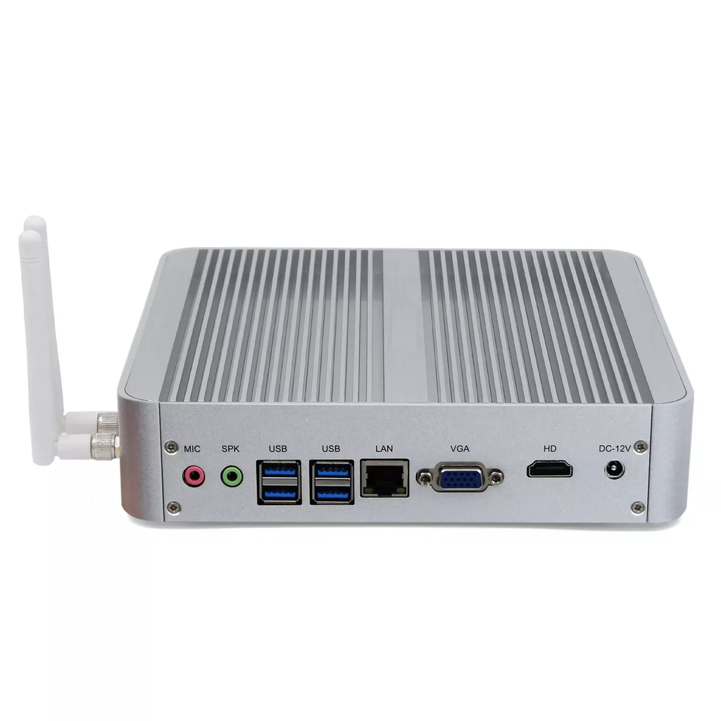 Fanless Mini PC with 8th Gen Core i3 8259u