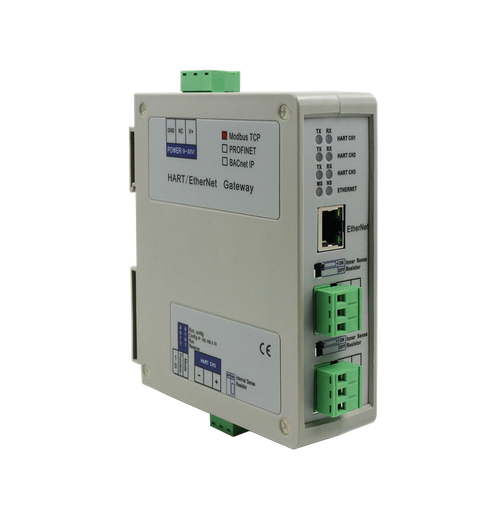 [GT200-3HT-MT] 3-channel HART / Modbus TCP Gateway