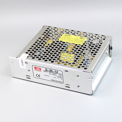 [S-35-12] S-35W Single Output Switching Power Supply 12V, 3A