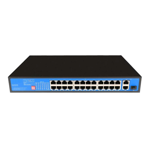 [XC-S1827CF-AP] Good Quality 27 Ports Gigabit Uplink PoE Fiber Switch