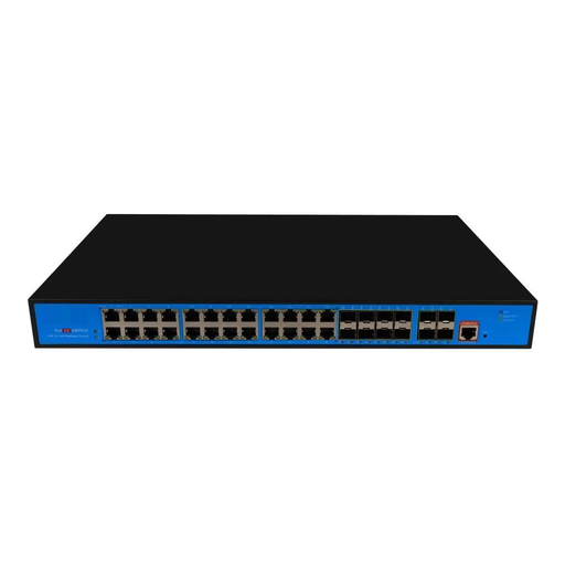 [XC-2936GM-8GF-AP] 36 Ports Managed PoE Switch with 4*10G-SFP